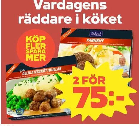 Mer - PANNBIFF, DELIKATESSKÖTTBULLAR