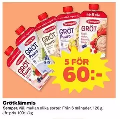 semper - Grötklämmis