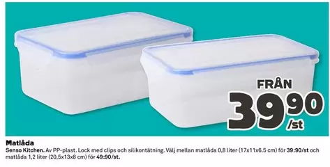 Senso Kitchen - Matlåda