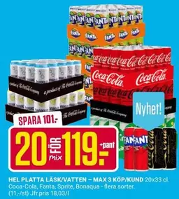 coca-cola - LÄSK/VATTEN