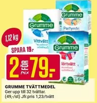 Grumme - TVÄTTMEDEL
