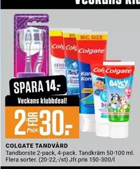 Colgate - TANDVÅRD