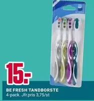 BE FRESH TANDBORSTE