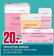 Gunry - TROSSKYDD, BINDOR