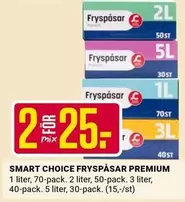 Smart - FRYSPÅSAR PREMIUM