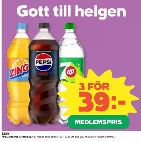 Pepsi - Zingo, , Pommac