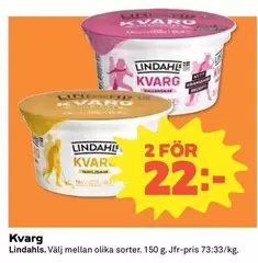 Lindahls - Kvarg