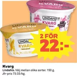 Lindahls - Kvarg