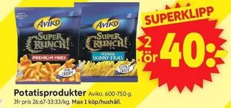 Extra - Potatisprodukter