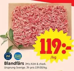 Blandfärs