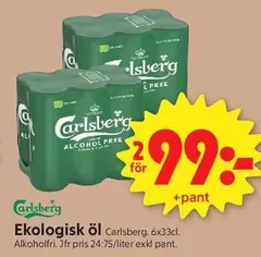 Carlsberg - Ekologisk öl