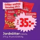 Estrella - Jordnötter