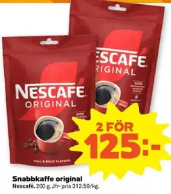 Nescafe - Snabbkaffe original