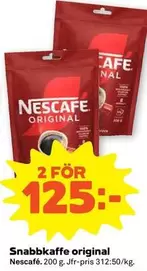 Nescafe - Snabbkaffe original