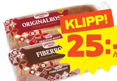 Skogaholm - Originalrost, Fiberrost