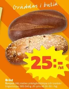 Bonjour - Bröd
