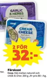 Coop - Färskost