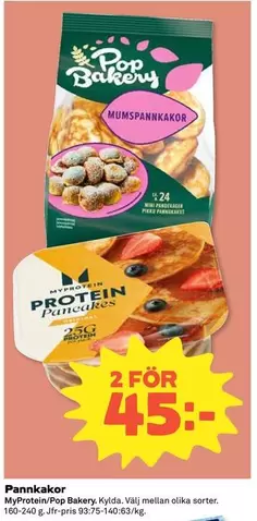 Pop bakery - Pannkakor