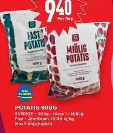 POTATIS 900G