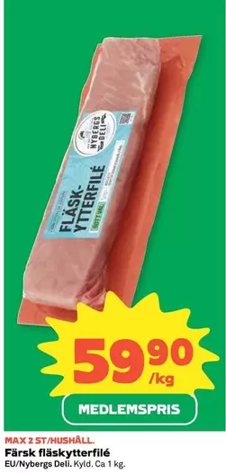 Nybergs Deli - Färsk fläskytterfilé
