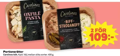 Carolines kök - OXFILE PASTA or BIFF STROGANOFF