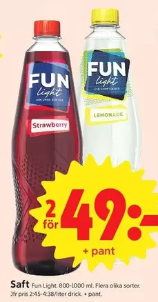 Fun Light - Saft