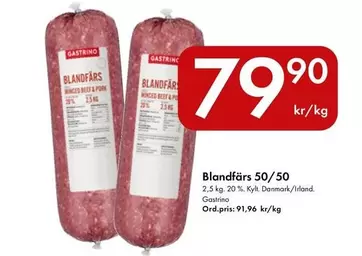 Blandfärs 50/50