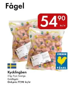 Guldfågeln - Kycklingben