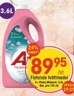 Flytande tvättmedel