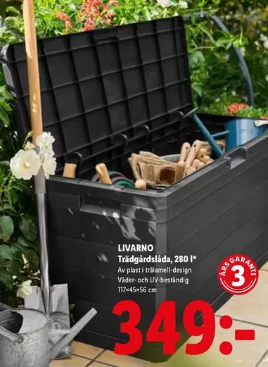 Garant - Trädgårdslåda, 280 l