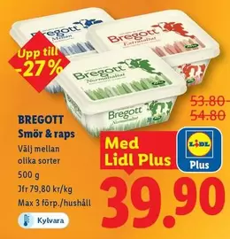 Bregott - Smör & raps