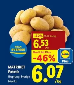 Matriket Potatis