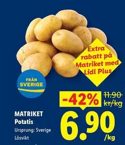 Extra - Matriket Potatis