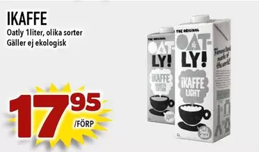 Oatly -  Ikaffe