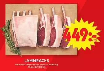Naturkött - LAMMRACKS