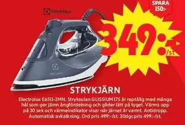 Electrolux - Strykjärn GLISSIUM175