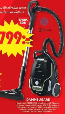 Electrolux - DAMMSUGARE ErgoClean Ultra One