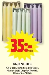 Kronljus - KRONLJUST