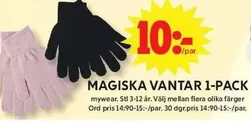 Mywear - MAGISKA VANTAR 1-PACK