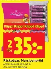 Påskpåsars, Marsipanbröd