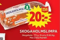 Skogaholm - SKOGAHOLMSLIMPA