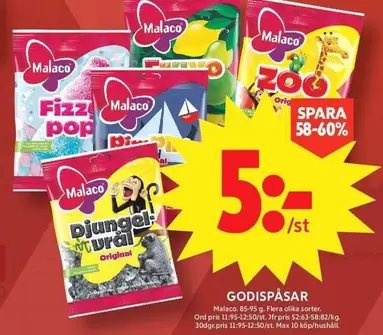 Malaco - Godispåsar