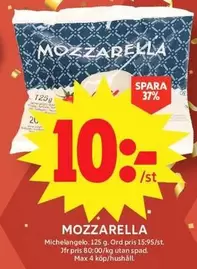 Michelangelo - MOZZARELLA