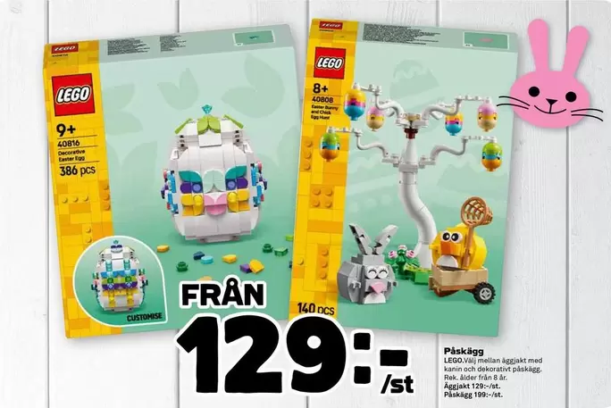 LEGO - Påskägg 40589, Påskträd 40646