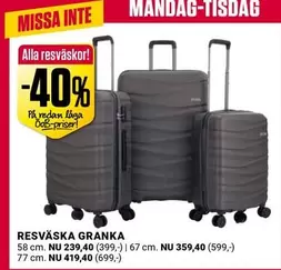 RESVÄSKA GRANKA