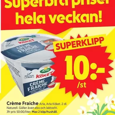 Arla - Crème Fraîche