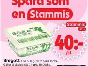 Bregott -  Normal saltat