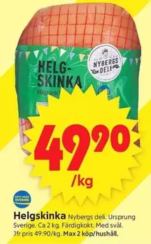 Nybergs Deli - Helgskinka