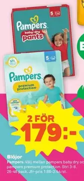 Pampers -  baby-dry pants / premium protection