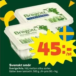 Bregott - Svenskt smör
